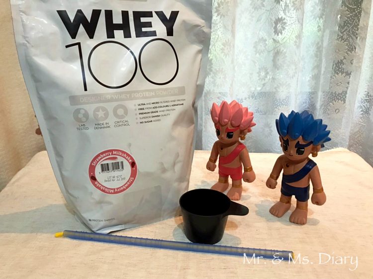 乳清蛋白推薦！丹麥 BODYLAB 草莓奶昔口味 1