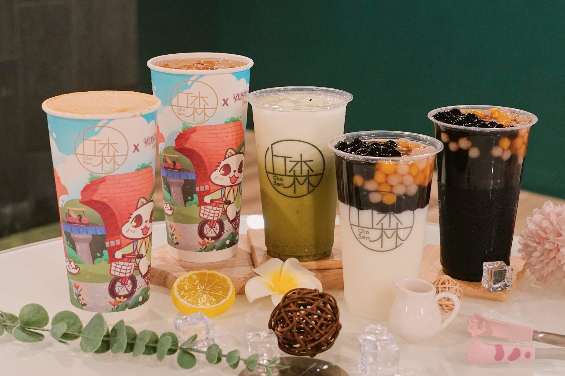 丘森茶室：勤美逛街必備飲料！濃郁甜品、奶蓋新選擇